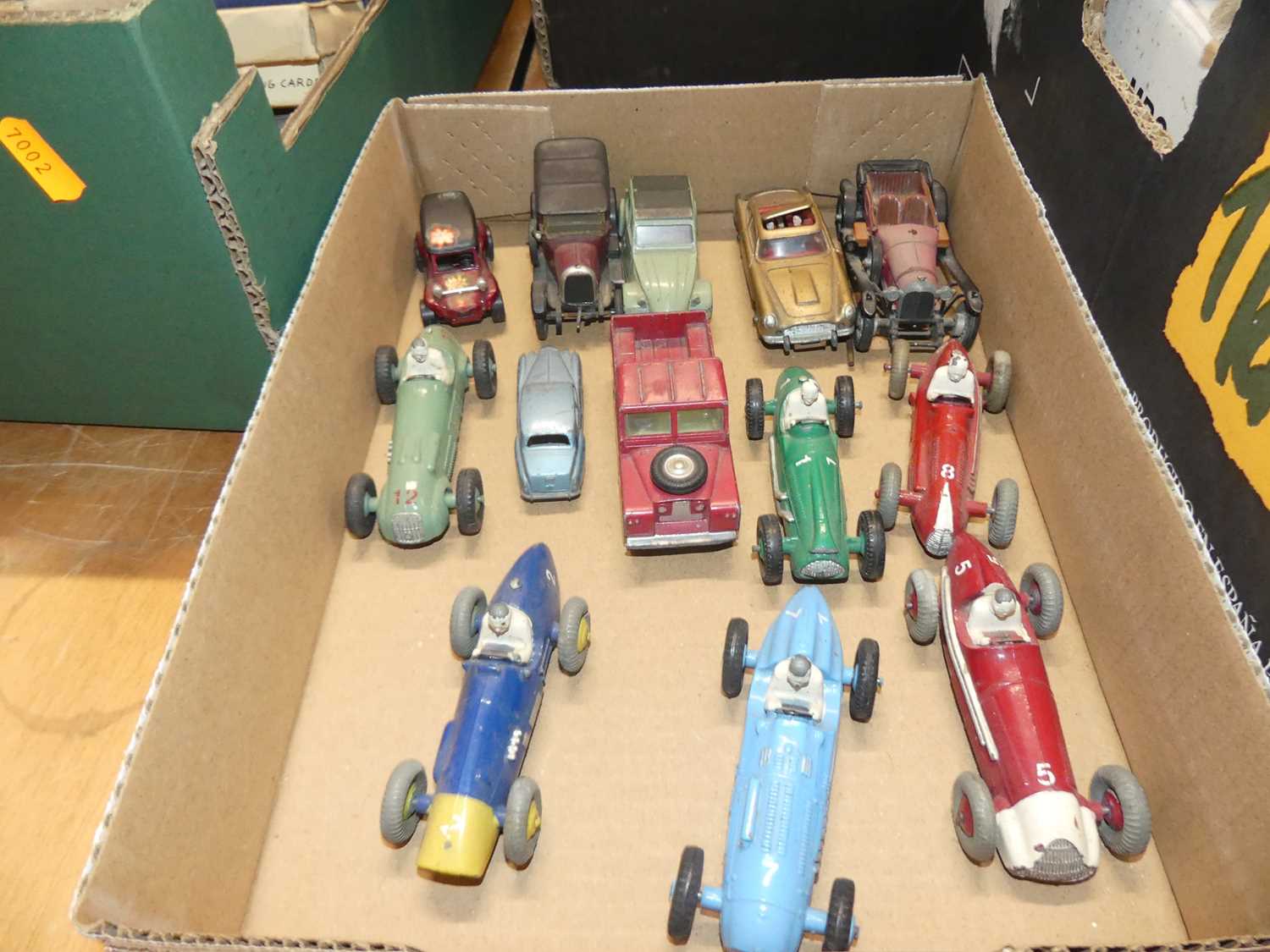 A quantity of mixed playworn and repainted diecasts to include Dinky Toys and others - Image 2 of 2