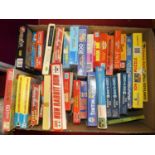 A quantity of children's board games and puzzles to include Masters of the Universe, Pinocchio and