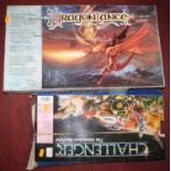 A boxed Dragonlance and Challenger, the Adventure Machine board game group (2)