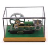 Stuart Turner 10H Small Horizontal Steam Engine, comprising 3/4 inch bore with 3/4 inch stroke, with