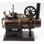 Falk, Model Number 456/2/2S, c.1925 stationary semi portable steam engine with feed pump, fixed