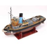 A Caldercraft 1/32 scale kit built model of an Imara twin screw harbour tug boat, comprising of
