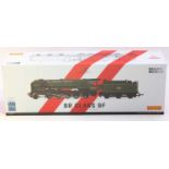A Hornby Railways No. R3988 BR Class 9F Evening Star locomotive and tender, No. 92220, DCC ready,