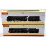 A Hornby Railways 00 gauge DCC ready, boxed locomotive group, both as issued, to include an R3835