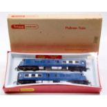 Triang Hornby 00 Gauge R555C Pullman Train Set, factory sealed and shrink wrapped example with outer
