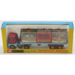 Corgi Toys No.1139 "Chipperfields Circus" Scammell Handyman Menagerie, finished in red, blue, cast