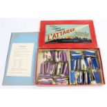 An HPG & Sons Ltd boxed International Series L'Attaque game of military tactics housed in the