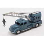 Marklin No.8031 Autocran Magirus Mobile Crane, blue body with silver trim and jib, spun hubs with