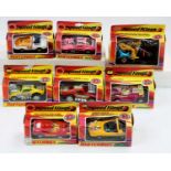 Matchbox Lesney Speed Kings boxed model group of 8, with examples including K43 Cambuster, K44