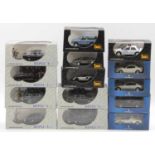 14 Ixo and Replicars 1/43 scale diecast vehicles to include The Cold War Series Mercedes 180