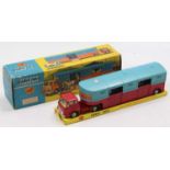 Corgi Toys No. 1130 Chipperfield Circus horse transporter with horses, housed in the original all-