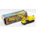A Raphael Lipkin copy of the Dinky Toys No. 972 20 Ton Lorry Mounted Crane in yellow and black