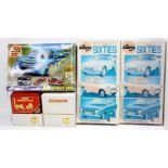 A collection of Matchbox Models of Yesteryear and Airfix plastic vehicle kits to include an Airfix