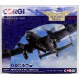 A Corgi Aviation Archive special edition No. AA32618 1/72 scale model of an Avro Lancaster B Mk1