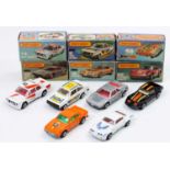 Matchbox Lesney Superfast boxed model group of 6 comprising No. 9 Ford Escort RS2000, No. 16 Pontiac