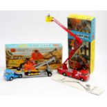 A Corgi Toys boxed commercial and emergency services group to include a gift set 27 machinery