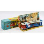 Corgi Toys 1138 Car Transporter with Ford Tilt Cab H series tractor unit and trailer, comprising