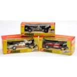 A collection of three various boxed Corgi Whizzwheels diecast to include a No. 150 Surtees TS9, a