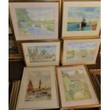 K. Stephenson - Cavendish, watercolour, signed and dated 1998 lower left, 23 x 31cm; together with