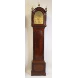 John Jackson of London - an early 19th century mahogany longcase clock, having an 11¾" signed