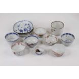 A collection of 19th century and later Chinese porcelain tea bowls and saucersFrom the extra