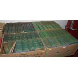 A large collection of bound volumes of Lloyds Register of Yachts, together with various volumes of