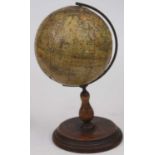 An early 20th century Philips educational terrestrial globe by J. Bartholemew, London, George