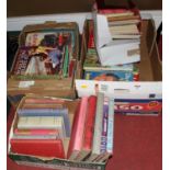 Four boxes of books to include childrens editions