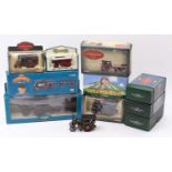 A collection of ten various boxed and loose Corgi steam related diecasts from the Dibnah's Choice