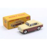 A Dinky Toys No. 168 Singer Gazelle comprising of cream and brown body with spun hubs, housed in the