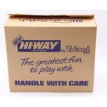 Tri-ang Hi- Way Series original trade box containing 3x No. TM 6264 Builders Lorry, with each