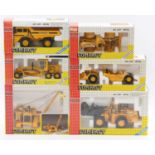 6 various Joal Compact mixed scale earth moving and construction diecasts, with examples including