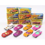 Collection of 8 various boxed Matchbox Superfast diecast vehicles to include No.5 Lotus Europa, No.