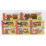 8 various Joal Compact mixed scale earth moving and construction diecasts, with examples including