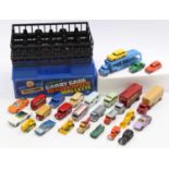 A Matchbox Lesney Collectors Case containing 24 mixed models including No. 55 Ford Fairlane Police