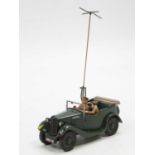 A CJB Military Models 1:32 scale white metal and resin hand crafted model of a 1938 Morris 8 Field
