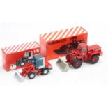 A Cursor Models and NZG 1/50 scale earth moving diecast group to include an NZG 437 L8 Series 8