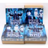 4x Card Characters Inc. Doctor Who limited edition collector plates. All in original packets and