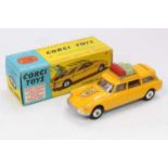 Corgi Toys No. 436 Citroen Safari ID19 comprising of yellow body with Wildlife Preservation logo