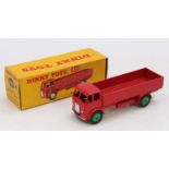 A Dinky Toys No. 420 Ford Control lorry comprising of red cab, back and chassis, complete with green