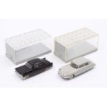 A Lego System vintage plastic cased vehicle group to include a Citroen DS19 finished in grey,