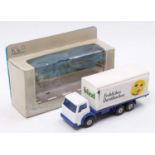 Matchbox Promotional Issue K-40 Ford D series truck, advertising Bizzl, white and blue example