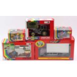A collection of Britains modern release 1/32 scale farming and commercial vehicle boxed diecast