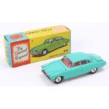 Corgi Toys No. 238 Jaguar Mk10 comprising of pale green body with red interior and spun hubs