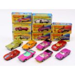 Collection of 8 various boxed Matchbox Superfast diecast vehicles to include No.56 Pinnafarina, No.