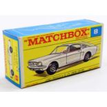 Matchbox Lesney Superfast No. 8 Ford Mustang original empty box only, this is the very rare 'F' type