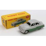 A Dinky Toys No. 164 Vauxhall Cresta saloon comprising of grey and green body with grey Supertoys
