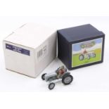 Britains No. 8711 Ferguson TE20 tractor comprising grey body with driver figure raised on