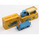 A Dinky Toys boxed commercial group to include a No. 415 mechanical horse and open wagon, comprising