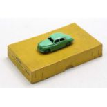 A Dinky Toys No. 140B original Rover 75 saloon trade box containing one two-tone green example,